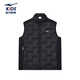 Hongxing Erke (ERKE) children's clothing for boys and girls down jacket children's winter warm sleeveless vest black 160