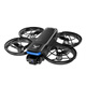Beast UAV SG800Pro mit Bildschirm Fernbedienungssteuerung bürstenloser Quadcopter Luftfotografie Kleine Einstiegsstufe Grundschulmodell Flugzeugwettbewerb Spielzeugbedienungssteuerflugzeug gewöhnliche Fernbedienung Control-Controll-Steuerung mit Luftfotografie-Draht-Schutzschutzmotor [1 Batterie] Teilepackung + Aufbewahrungspaket