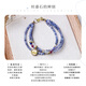 AMY S GARDEN New Product Amy s Garden Tanzanite Millet Bead Bracelet for Women New Chinese Style Stacking Wu Qingya Bracelet + Brand Gift Box
