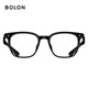 Bolon Tyrannosaurus очки Wang Hedi Тот и тот же 25-летний новый продукт, рамки Myopia Myopia для мужчин и женщин могут соответствовать оптическому зеркалу BJ5195 B10 Yaoye Black Single Rame