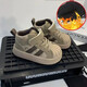Terranis Yangma recommends new winter children's shoes, non-slip, soft sole, lightweight and warm, boys and girls, plus cotton baby 2, black plus velvet 22_inner length 14cm
