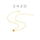 Chow Tai Fook ENZO 18K gold topaz gemstone necklace gift for women EZV5333 40cm