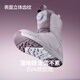 Nan En Ski Shoes Women's Snowboard Snow Shoes Carved Ski Equipment Freestyle Women's Ski Boots Rose Purple 37