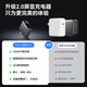 ANKER [National 3C Certification] Anker Smart Charging Lite100W Charger Data Cable Set Gallium Nitride Type-C Xiaomi Fast Charging PD Plug for iPhone16 Silver