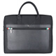 
Jianteng can print large capacity wear-resistant waterproof canvas thickened file bag three-dimensional office portable business zipper bag conference bag business briefcase laptop bag 826 black length 38cm*width 6cm*height 30cm