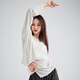 Xue Qianman modern dance clothing for female loose dancers to wear daily long-sleeved tops for art candidates body training clothing autumn and winter