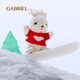 Gabalidomi кроличьи плюшевые кукол Comfort Doll Toy День рождения подарка на день рождения для подруги w3524_domi_25cm