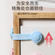 9I9儿童抽屉锁安全锁婴儿防夹手冰箱门锁卡扣多功能锁宝宝防开门长锁 80%选择 白色(5个长锁+5个短锁)