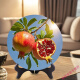 Jiali YouBao Apertura de regalos Regalos para personas Apersos de apertura Decoración del hogar Pintura Foto marco de la sala de estar Mesa de entrada de la oficina Gabinete de vino Movimiento 1049 Auspicioso Ruyi Large (29 cm) con soporte