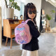 New style Elsa Princess Kindergarten schoolbag 2-4 year old boy and girl cute Sophia lightweight Spider-Man backpack 2 pink Elsa [2-4 year old coin wallet]