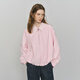 Fans Lane French Bath Style Kurzjacke für Frauen 2025 Herbst New Loot Lose Pink Arbeit Top Kirschblüte Pink XS