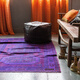Renjuyi Turquie tissé à la main Laine rétro vieille chambre de tapis salon chambre bohème vacuité niche décoration murale 14066-113x208cm d'erreur de mesure manuelle