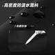 回力（Warrior）男士斜挎包大容量单肩包轻便随身背包休闲运动通勤旅行胸包磁吸扣 黑色【磁吸扣+透气背垫+钥匙扣】
