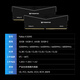 Acer PREDATOR 32G (16G 2) set DDR5 6000 frequency desktop memory stick Pallas II Lingshuang series (C32) Shi Yaohei AI computer accessories