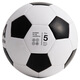 Angnett Football Adult Children's's Us Resistant Training Game Ball Machine Couture n ° 5 Football F1203 Football / Piece Black + White No. 5 Ball (11 personnes régulières)