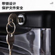 得力（deli）四层带锁桌面文件柜抽屉式资料收纳柜 办公用品 黑色 9794