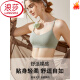 浪莎（LangSha）美背2025新款网红透气运动瑜伽背心吊带文胸罩小胸聚拢裹胸抹胸女 黑色1件 S 65C 70AB