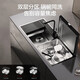 Fotile sink dishwasher 03-Y1 sink dishwasher double-layer integrated built-in stainless steel cavity can wash fruits, vegetables and seafood. Wash dishes without bending. Y1 13 sets 03-Y1L dishwasher on the left