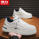 Warrior men's shoes white shoes thick sole casual sports shoes men's sneakers 2938 meters / blue 42