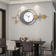 Jiujiuda Uhr Wohnzimmer Leicht Luxus moderne einfache Heim -Esszimmeruhr Hängende Wand Personalisierte kreative Mode -Internet -Promi Dekorative Wanduhr WM844 [100x40cm>