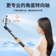 骏虹骁智能AI跟拍云台2025新款四轴自拍杆人脸追踪360旋转旅游便携拍照Vlog拍摄手机直播jm 颜色:1.8米黑色+双美颜灯