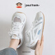 Big Mund Monkey (Paul Frank) Frauenschuhe Sommer Forrest Gump Schuhe Casual Schuhe Frauen atmungsbezogene dünne vielseitige Mesh -Turnschuhe 653W Beige 38