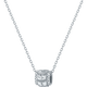 Saturday Fortune PT950 platinum necklace platinum pendant Passepartout birthday gift B0622031 about 4.69g 40+5cm