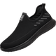 French Old Man Toe (LTWFRANE) mesh shoes men's 2025 summer new breathable mesh shoes flying knit sneakers middle-aged dad shoes XYR15933 black 42