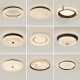 APP LIGNING (OPPLE) 2025 Nouvel espace de lampe artistique Lumière italienne Luxury Full Spectrum Chadow Plafond Light Modern Simple Master Bedroom Étude 2025 1W 9926 DIAMETER 44CM SPECTRUM TROIS COOLLES + Package