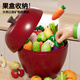 Newchi apple slicing toys can be bitten for babies Montessori early education kitchen play house large fruit birthday gift