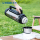 TIGER thermos cup stainless steel portable outdoor cup men's and women's sports water bottle back-to-school water bottle MHK-A20C blue silver AQ 2000ml
