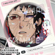 KYODO Naruto Barji Uchiha Obito 58mm Badge Student Gift Backpack Kerako Tinplate Women H13586-Uchiha Obito [Upgrade Thickened] Laser Barji Badge-58mm