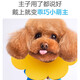 LISM Elizabethan collar for cats and dogs, pet dog and cat headgear collar, S size neck collar, anti-licking and biting neck collar, shame circle, S size, thickened version, suitable for 3-6 Jin Jin is equal to 0.5 kg inner cat