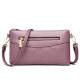 Beihu New genuine leather clutch bag for women single shoulder bag Korean style cowhide fashion mother hand grabbing mobile phone coupon wallet black