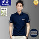 Romon-Männer-Marke-Shirt Sommer kurzärmeligte Daddy's Revers T-Shirt Top Black Polo Shirt 2025 neuer Stil R795 Weißer kurzärmeliger Polo L [Vorgeschlagenes Gewicht 115-130 Jin [Jin ist 0,5 kg]]]