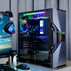 安钛克（Antec）暗黑系-复仇者X（DA601） 中塔钢化玻璃侧透 配赠幻彩ARGB风扇 360水冷电脑游戏机箱
