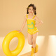 
Adoreswim Adorswim cute children's swimsuit girl 2025 spring and summer one-piece swimsuit yellow children's quick-drying swimsuit