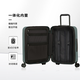 新秀丽（Samsonite）行李箱20英寸拉杆箱欧洲条纹旅行箱包密码登机箱森林绿KF1