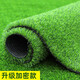 Simulated lawn carpet, artificial artificial turf, green outdoor decoration, fake grass plastic mat, balcony kindergarten, 2cm thick spring grass (1m wide*2m long)
