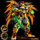 Botu National Trend Mecha assembled building blocks toys Guan Yu and Zhao Yun are compatible with Lego Black Goku Houyi Ninja Gundam Future Mecha 691 particles/high about 26CM