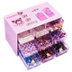 Bruci Kulomi Beadered Jewelry Box Bracelet Bracelet Little Girl Движение по случаю дня рождения 3-6-10 лет Детская Девушка Девушка девочка девочка