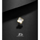 Quamer7do mini broche en forme de mère exquise pour le décolleté des femmes Bouton anti-exposé à collier de collier de collier Pin Cardigan Fixation des accessoires en forme de mère étoile