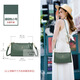 
Reessy International First-line Brand Small Square Bag Women's 2025 New Black Mom Bag Fashion Light Luxury Dual-Use Crossbody Bag Black