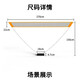 Badminton net frame portable standard simple folding badminton sports training device indoor and outdoor playing artifact 2.7m*1.50m standard badminton blocking frame 1 set of portable badminton net frame shipped from Beijing warehouse
