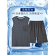 Yalu Modal Men's Pajamas Summer de verano 2024 Nuevo set de ropa de seda de seda de hielo de color grande de manga corta y ropa de ropa para el hogar de otoño nshzy-12026 L (adecuado para el peso de 100-130 Jin [Jin equivale a 0.5 kg])