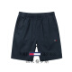 Tommy Gross Tommy's new summer men's casual shorts cotton sports pants loose beach five-point pants trendy 9224 dark gray + 9215 navy blue 2 packs L (recommended 120-130 Jin [Jin equals 0.5 kg])