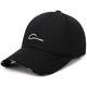 MIEHONE hats, men's and women's peaked caps, trendy and versatile outdoor baseball caps, four-season sports fishing visor hats, simple black baseball caps