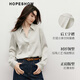 Red Sleeve Satin Draped Shirt 2025 Winter New Women's Lapel Temperament Commuting Versatile Western Style High-Quality Textured Top White 001 S