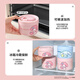Magic Bean Shenghuo Sanrio Multi-layer Insulated Lunch Box Stainless Steel Office Workers Bring Rice Microwaveable Student Lunch Box Bucket Soup Bowl Big-Eared Dog Microwave Type Large Lunch Box*2+Medium Lunch Box+Insulated Lunch Bag