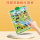Firefly Bunny Audio Early Education Affiche pour les enfants Corogtitive Voice Mur Sticker Sticker for Baby Education Illuminment Learnment Artefact Variety Pinyin + English Alphabet [Affiche audio]